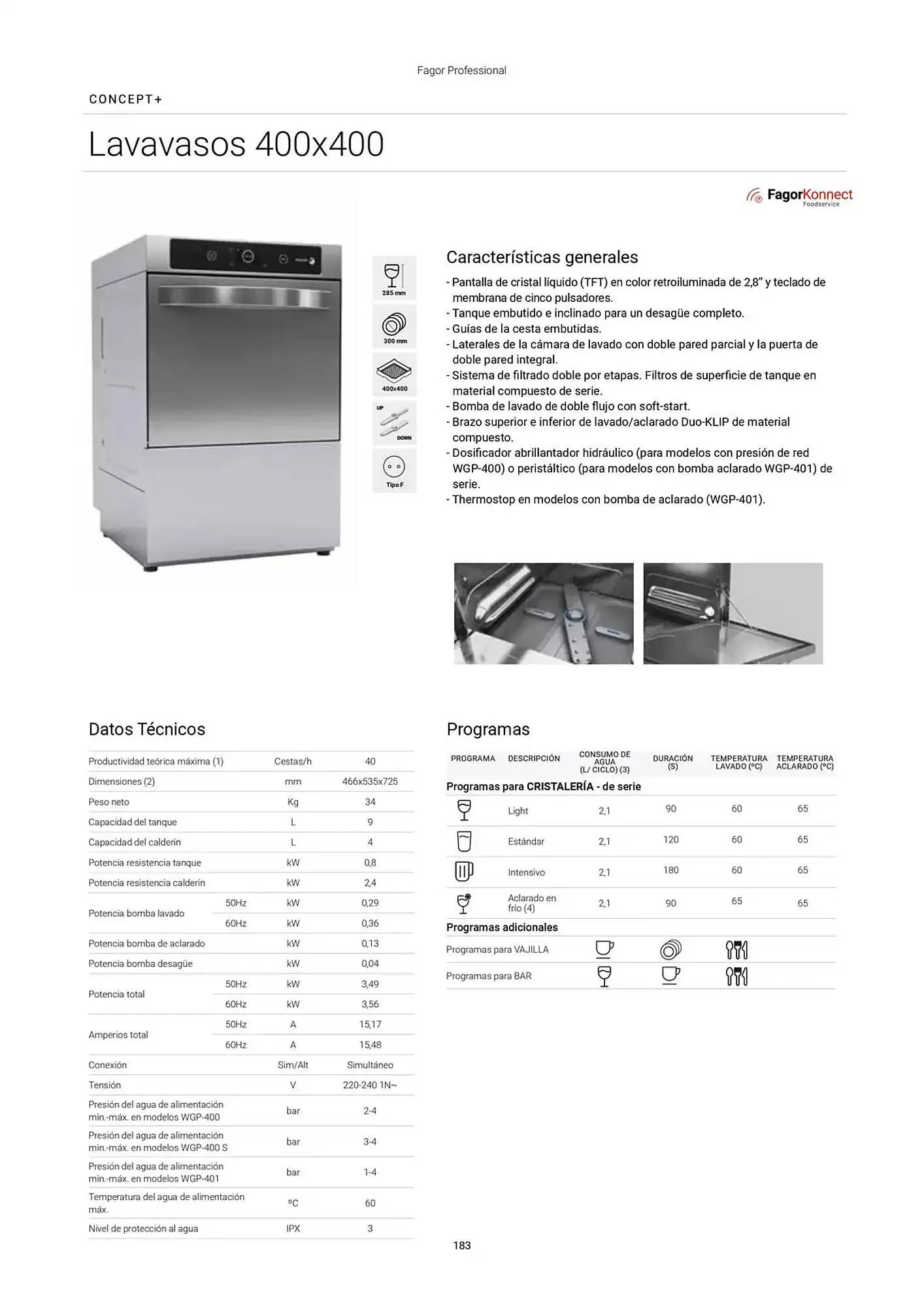 Catálogo de Folleto Fagor 3 de marzo al 1 de enero 2026 - Página 184