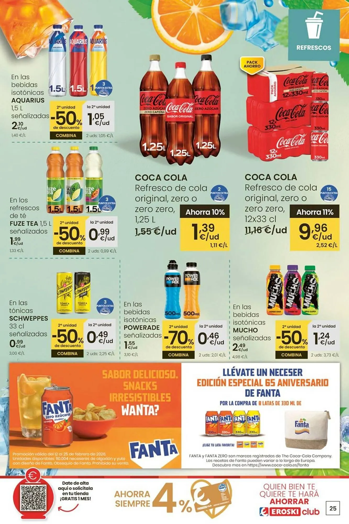 Catálogo de Folleto Eroski 12 de febrero al 25 de febrero 2026 - Página 25