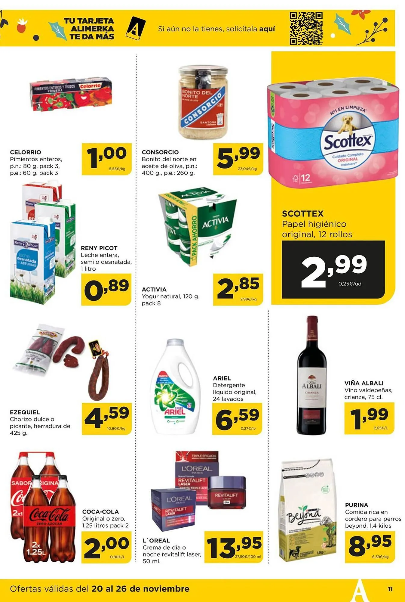 Catálogo de Folleto Alimerka 20 de noviembre al 26 de noviembre 2023 - Página 11