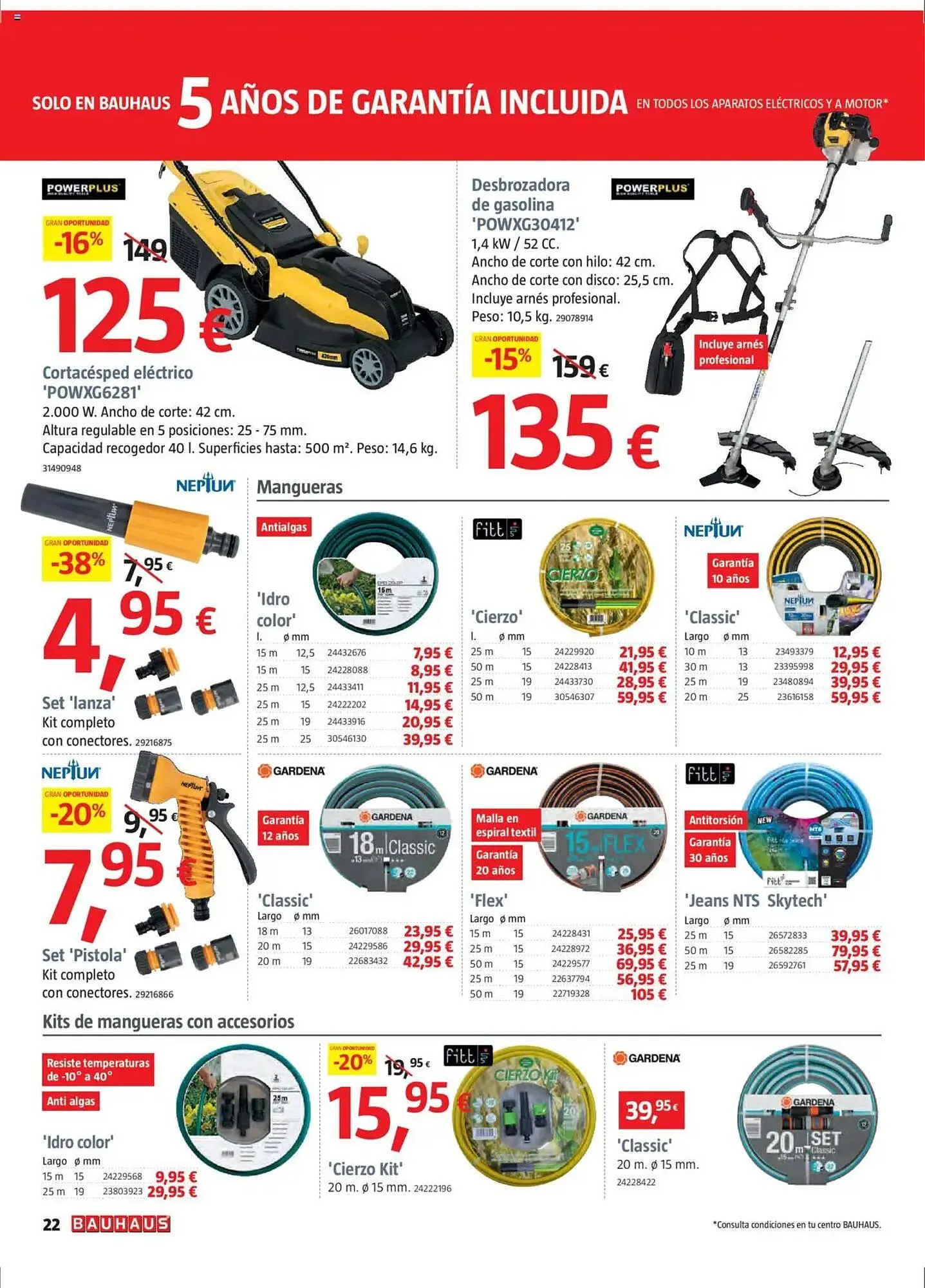 Catálogo de Folleto Bauhaus 29 de mayo al 25 de junio 2025 - Página 22
