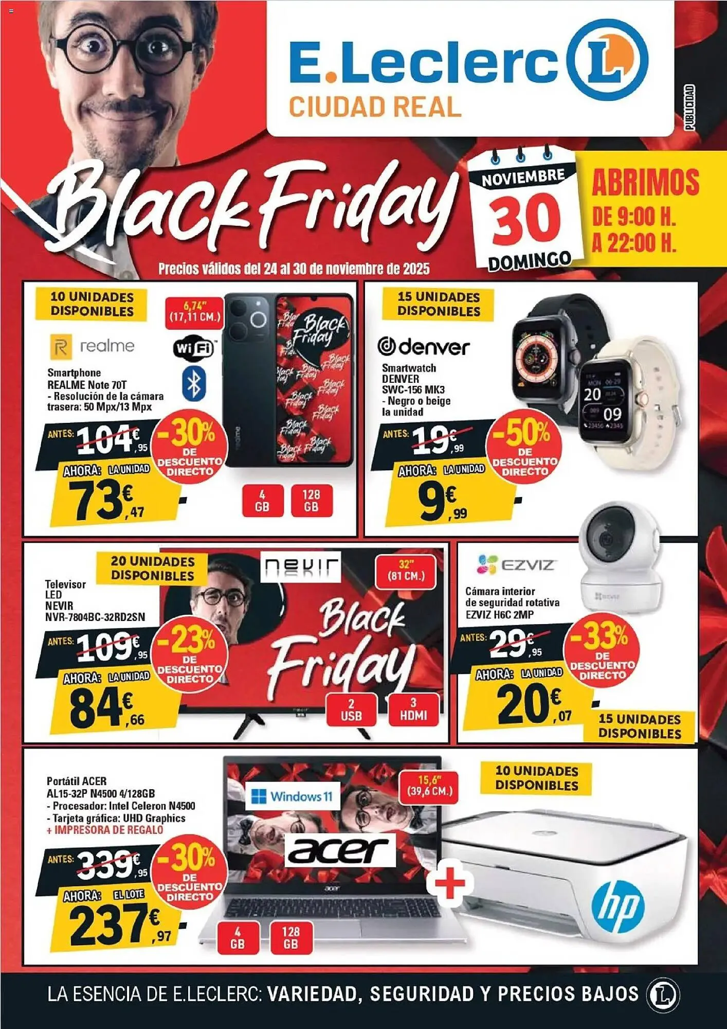 Catálogo de Catálogo E.Leclerc 24 de noviembre al 30 de noviembre 2025 - Página 1