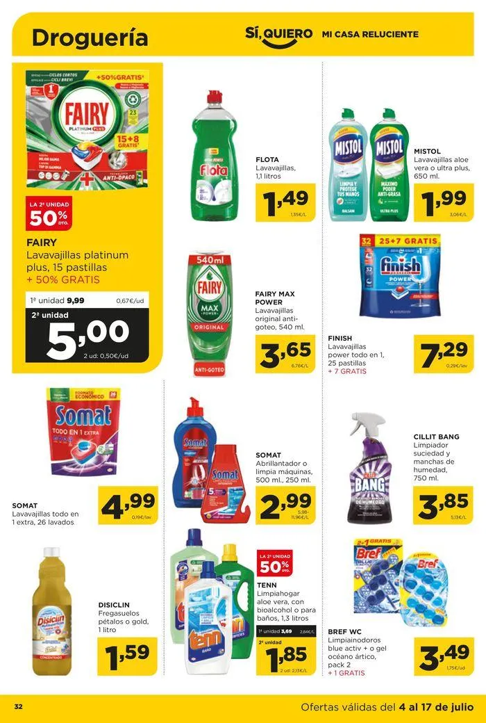 Catálogo de Catálogo Alimerka 4 de julio al 17 de julio 2024 - Página 33