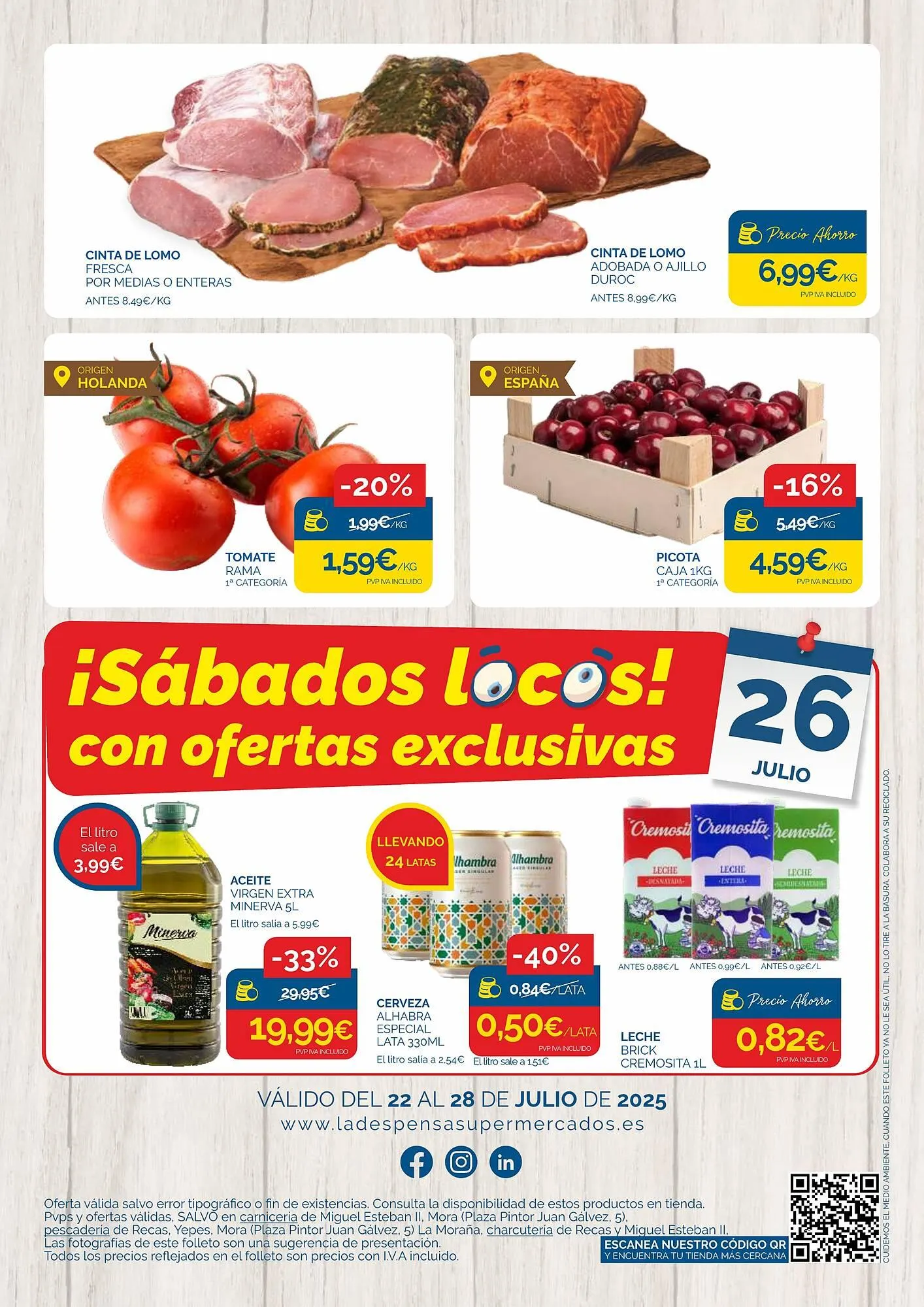 Catálogo de Folleto Supermercados La Despensa 22 de julio al 28 de julio 2025 - Página 4