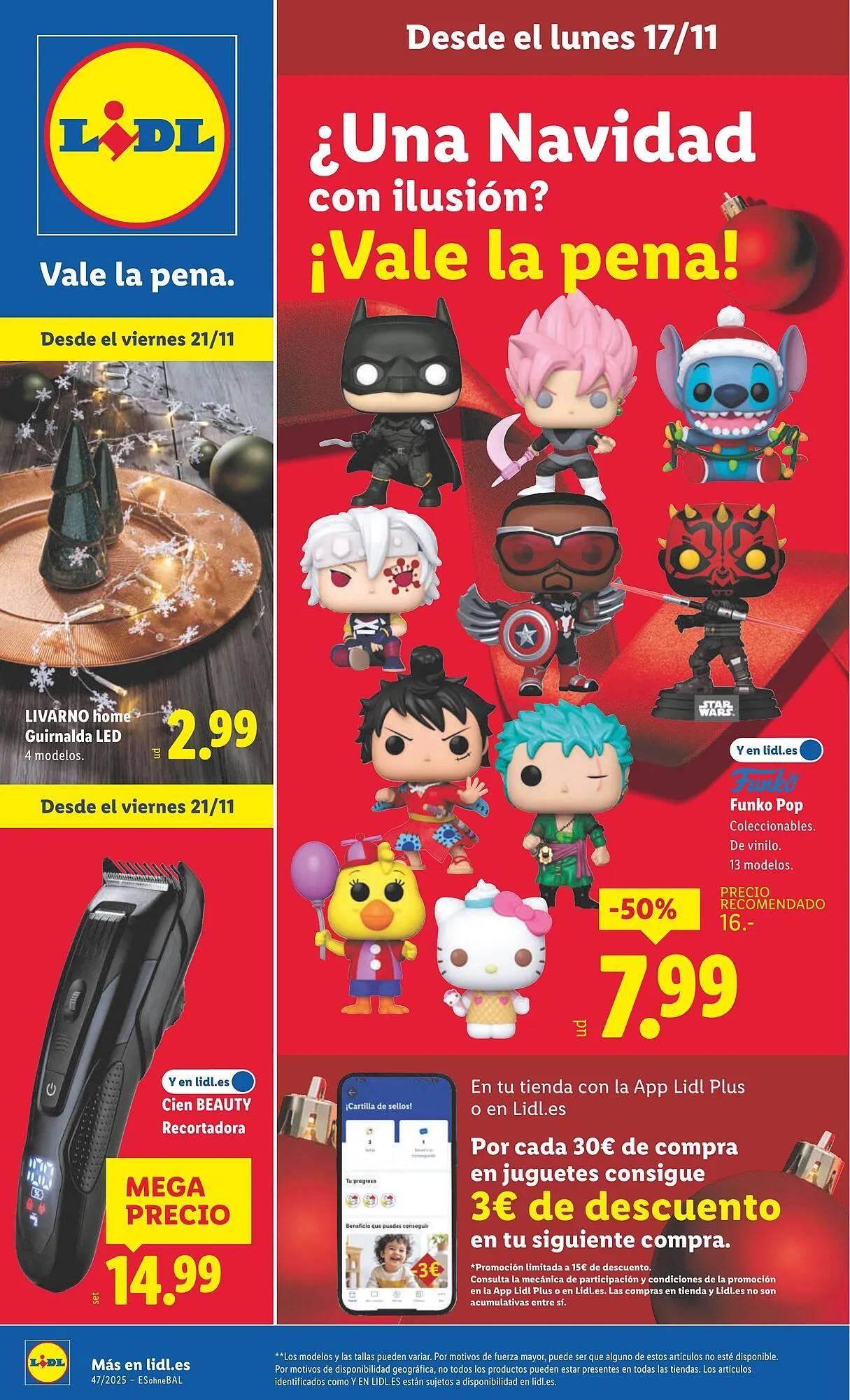 Catálogo de Catálogo Lidl 17 de noviembre al 23 de noviembre 2025 - Página 1