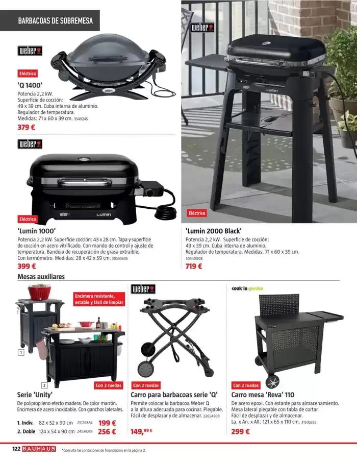 Catálogo de Bauhaus Verano 1 de junio al 31 de agosto 2025 - Página 122
