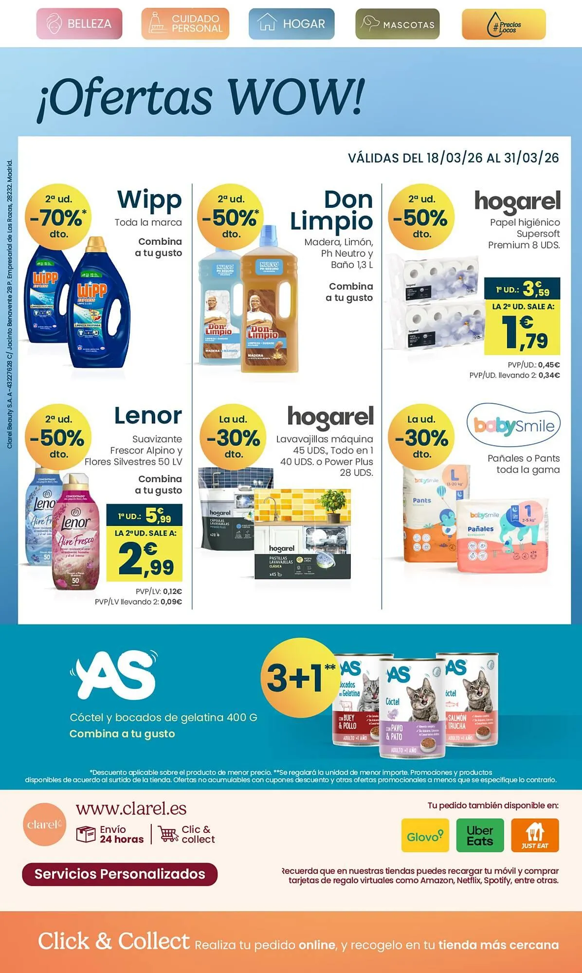 Catálogo de Folleto Clarel 11 de marzo al 12 de mayo 2026 - Página 16