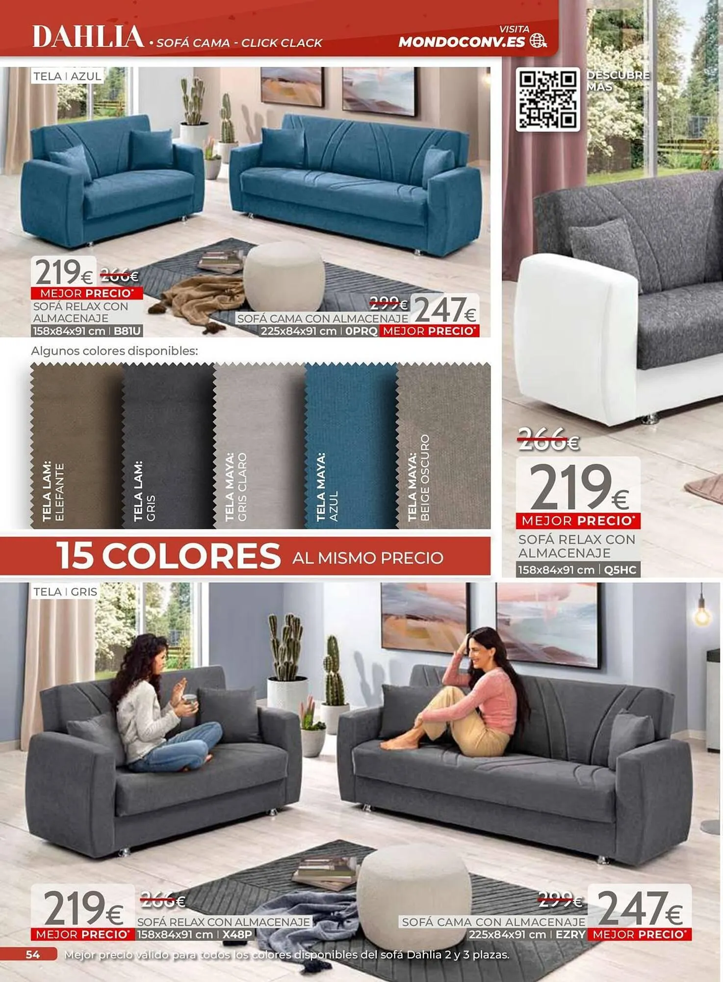 Catálogo de Catálogo Mondo Convenienza 2 de octubre al 28 de febrero 2026 - Página 56