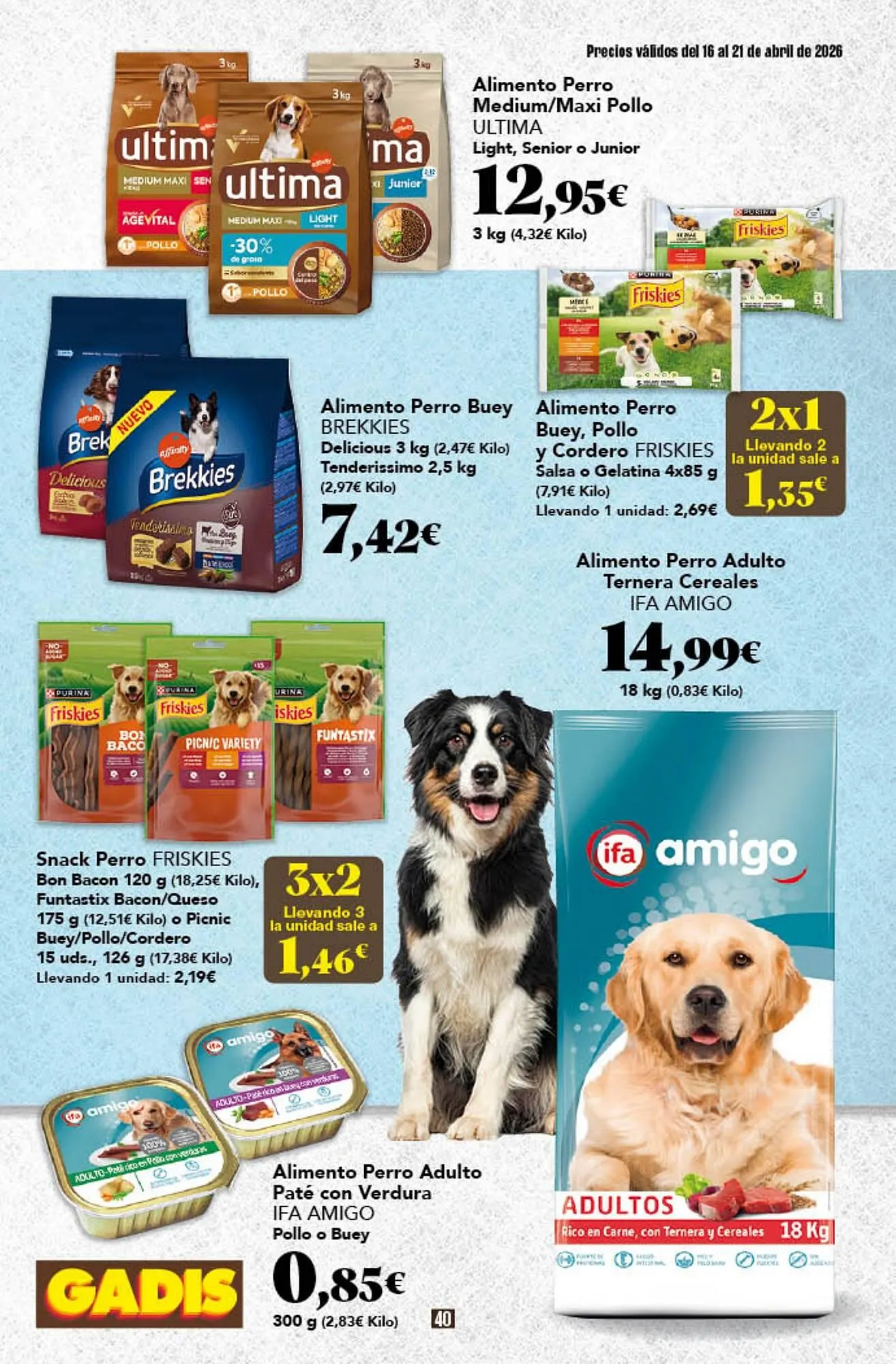 Catálogo de Folleto Gadis 16 de abril al 21 de abril 2026 - Página 40