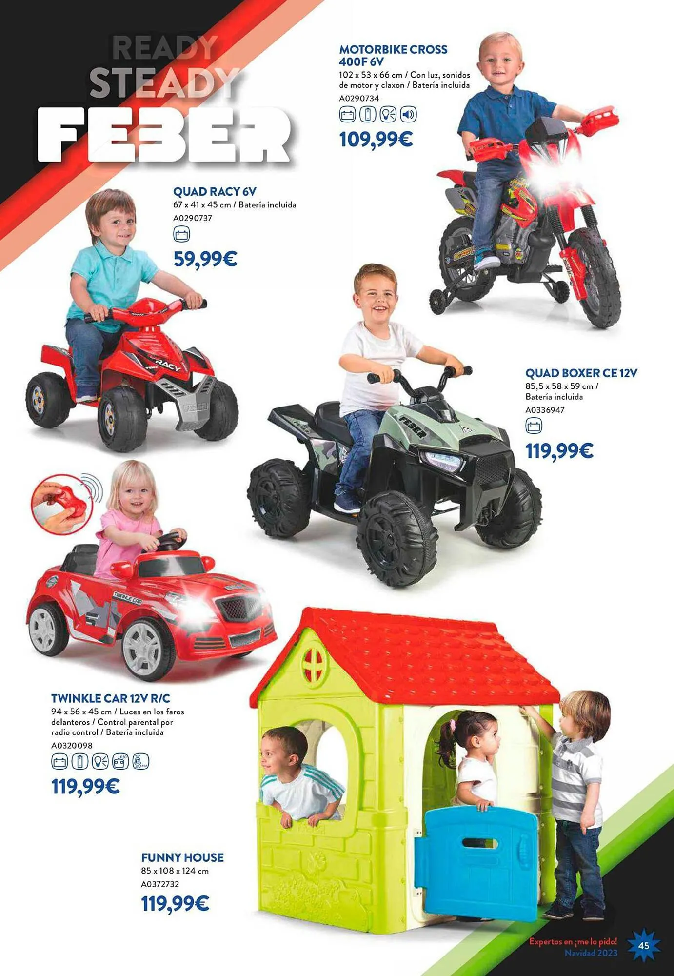 Catálogo de Folleto Juguettos 6 de noviembre al 24 de diciembre 2023 - Página 45