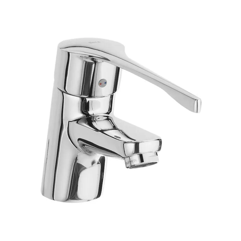 ROCA Grifo Monomando lavabo con maneta gerontológica - Serie Victoria Pro