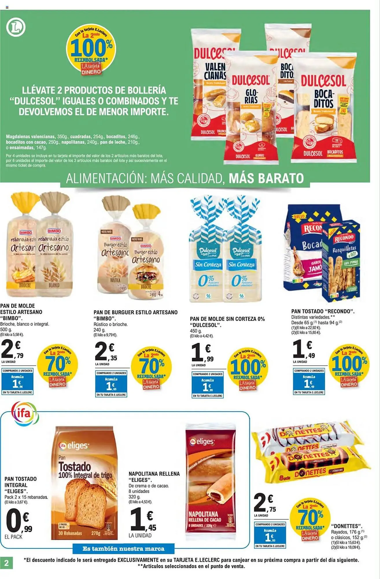 Catálogo de Folleto E.Leclerc 4 de junio al 15 de junio 2025 - Página 2