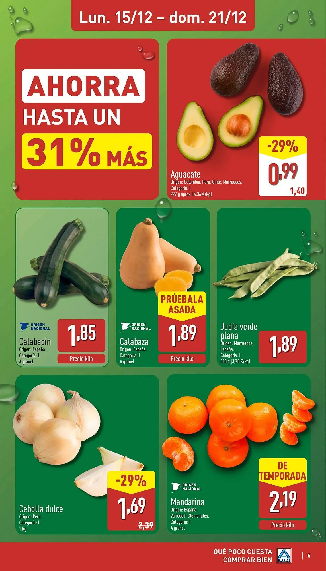 Catálogo de Folleto ALDI 15 de diciembre al 21 de diciembre 2025 - Página 5