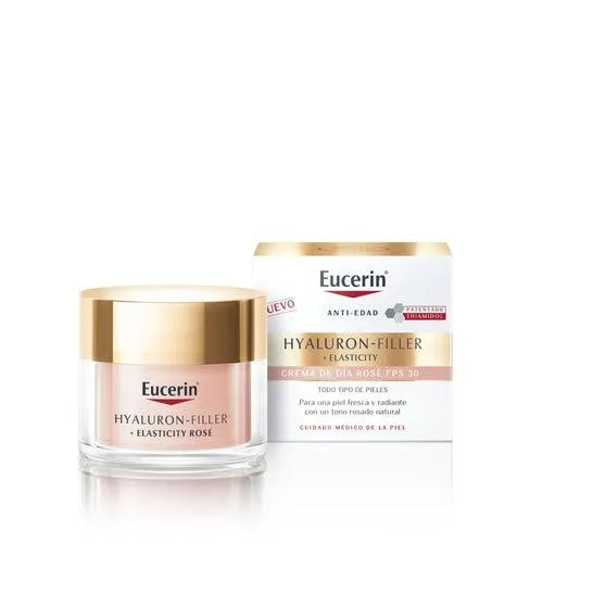 Eucerin Hyaluron Filler + Elasticity Crema de Día Rosé SPF30 50ml