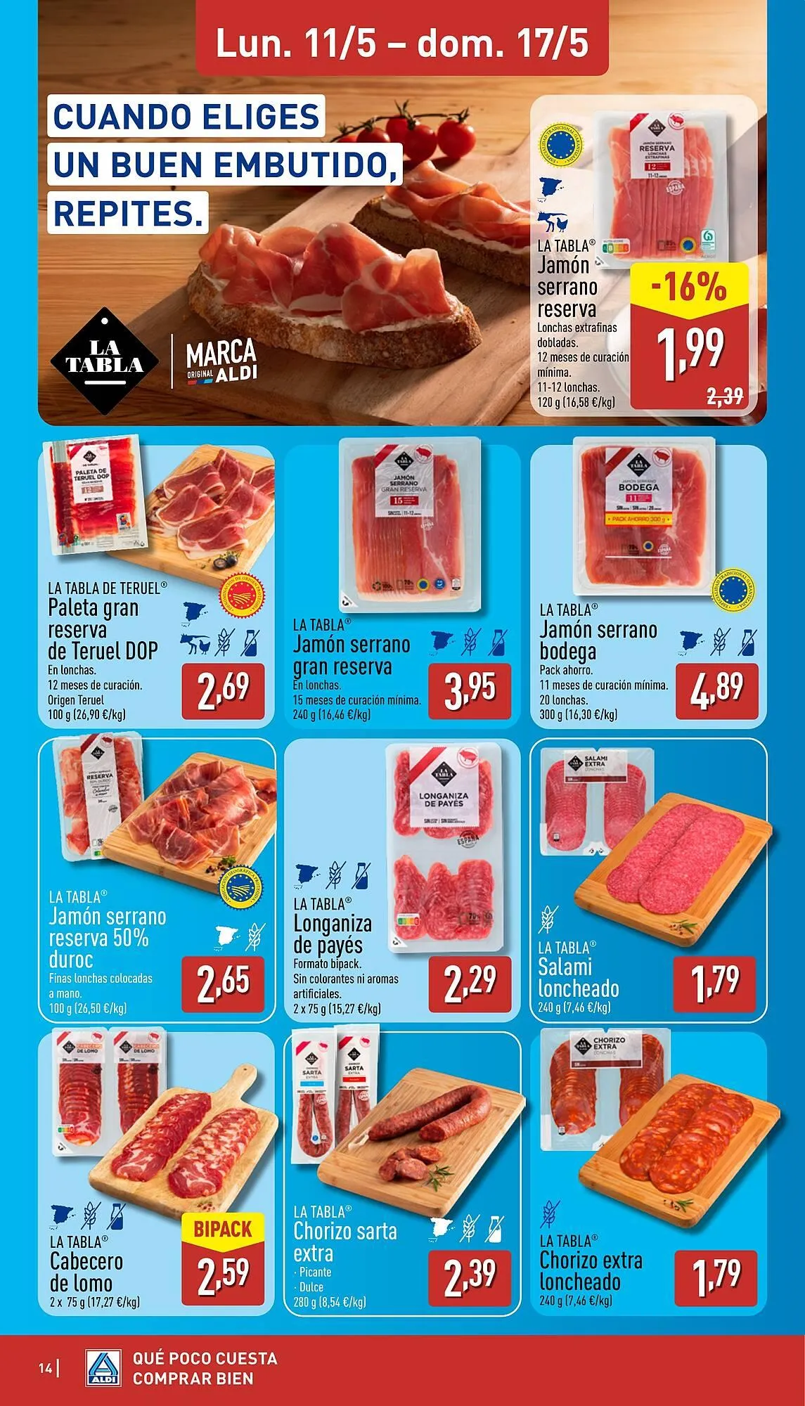 Catálogo de Folleto ALDI 11 de mayo al 17 de mayo 2026 - Página 14