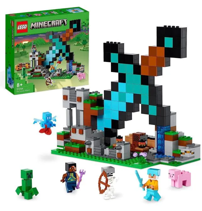 LA FORTIFICACIÓN ESPADA MINECRAFT LEGO 21244