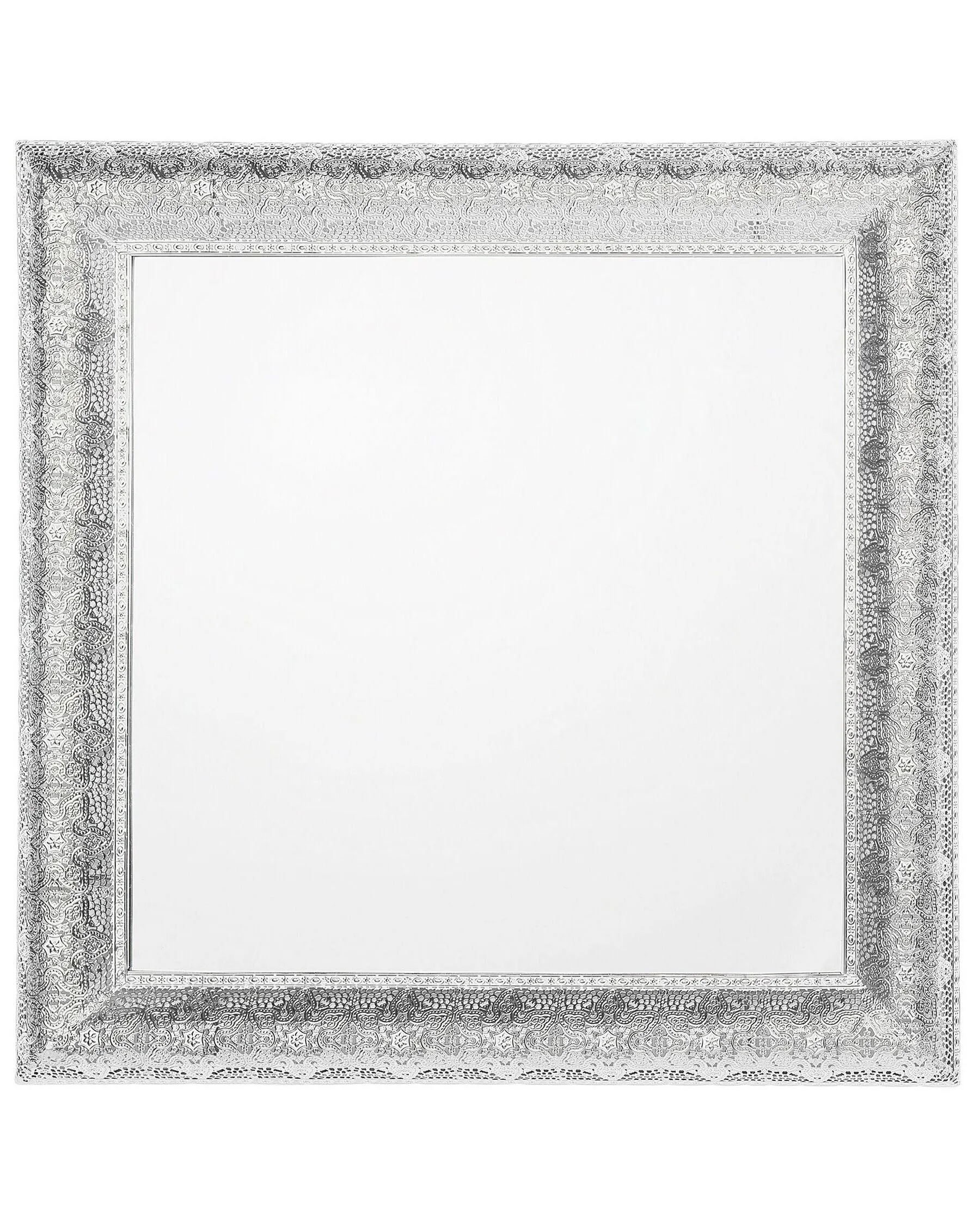 Espejo CAVAN 65 cm 65 cm Metal Plateado