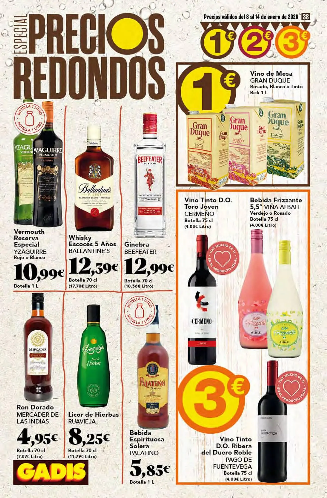 Catálogo de Folleto Gadis 8 de enero al 14 de enero 2026 - Página 38