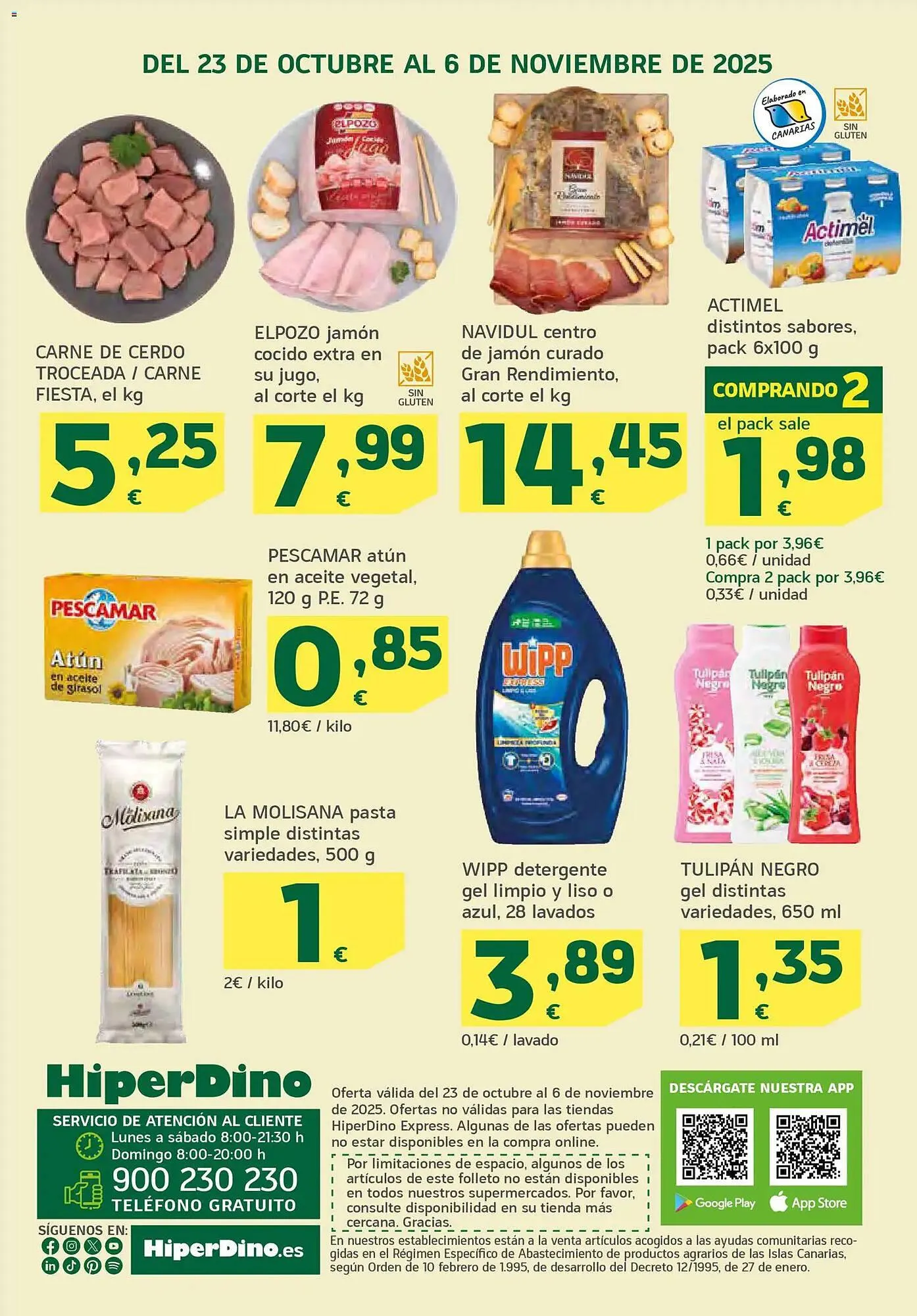 Catálogo de Folleto HiperDino 23 de octubre al 6 de noviembre 2025 - Página 36