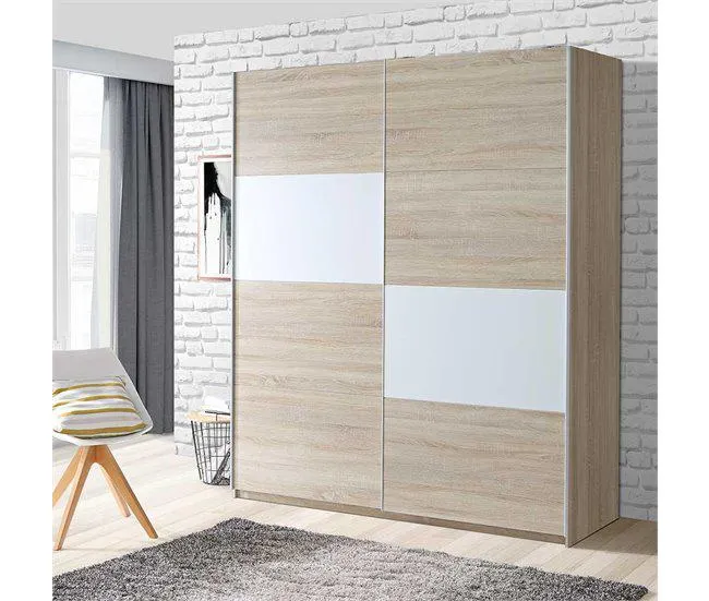 Armario 2 puertas correderas 170 cm SKIVE