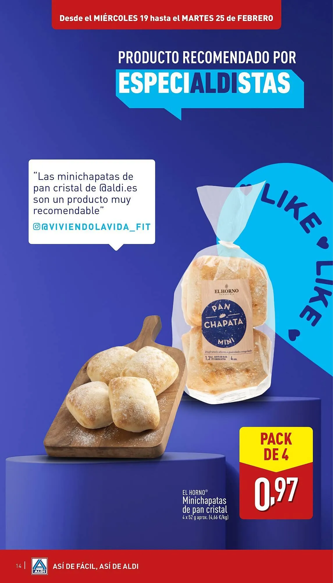Catálogo de Folleto ALDI 19 de febrero al 25 de febrero 2025 - Página 14