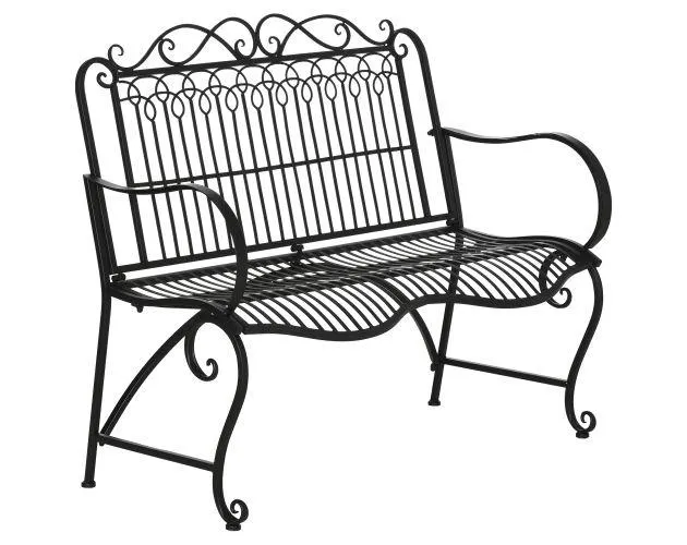 Banco de Jardín Outsunny 84B-658BK