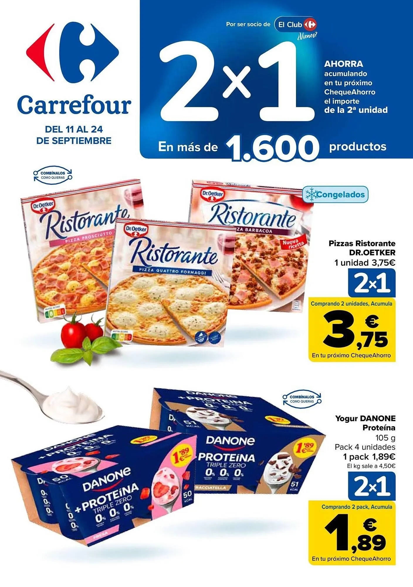 Catálogo de Folleto Carrefour 11 de septiembre al 24 de septiembre 2025 - Página 1