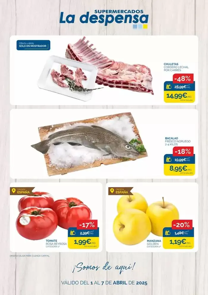 Catálogo de Válido del 1 al 7 de abril 1 de abril al 7 de abril 2025 - Página 1