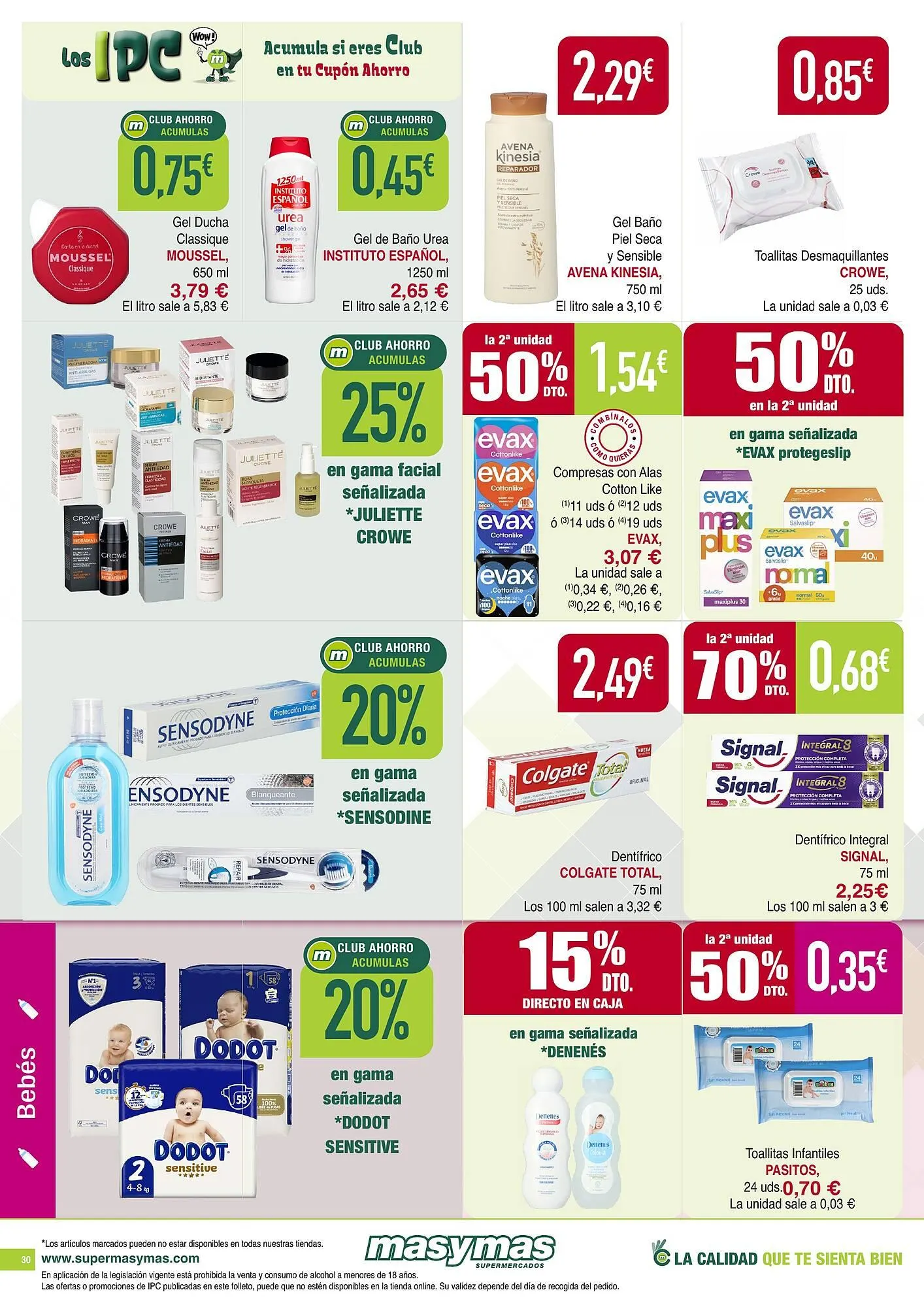 Catálogo de Folleto Masymas 4 de septiembre al 1 de octubre 2025 - Página 30