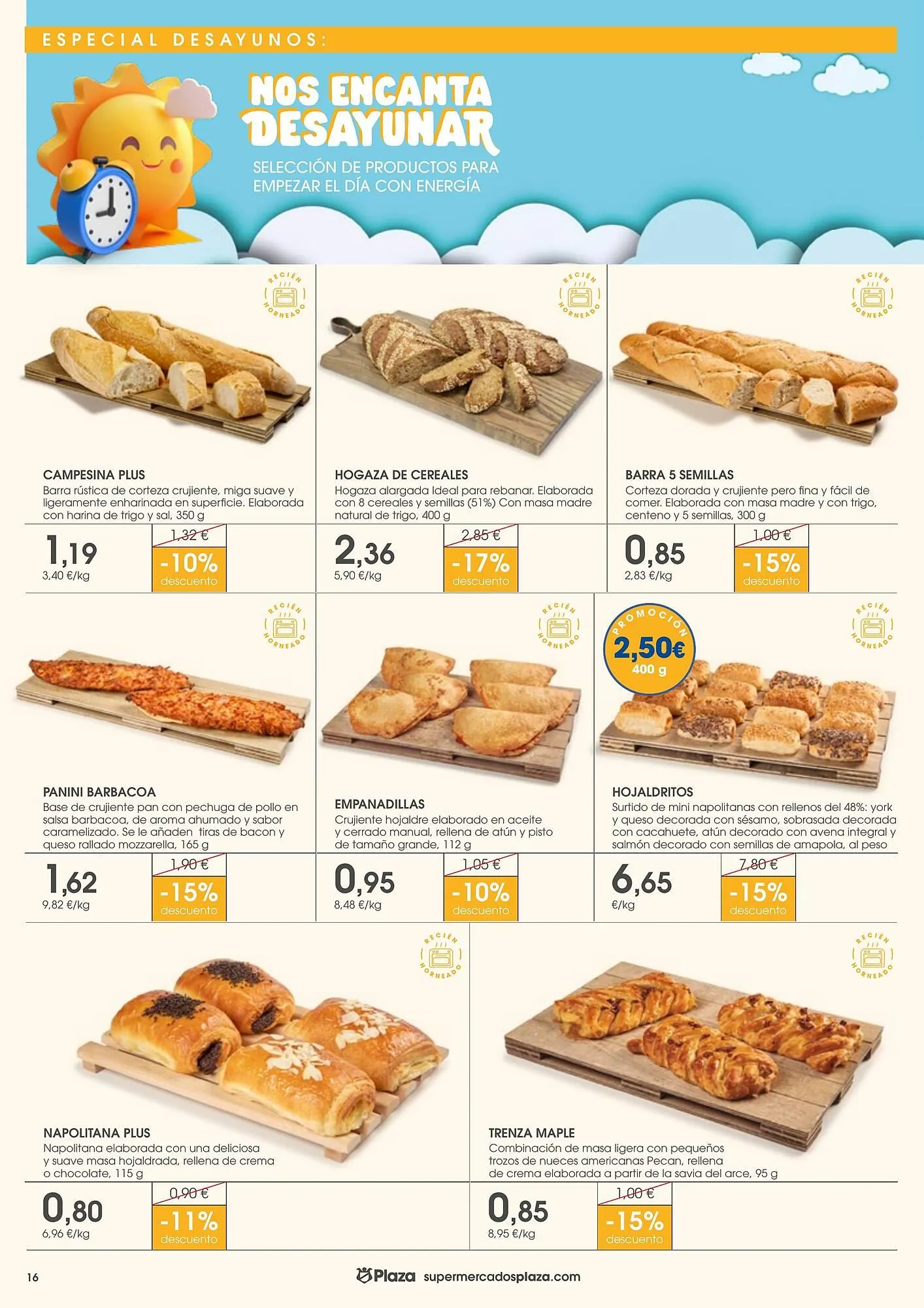 Catálogo de Folleto Supermercados Plaza 5 de marzo al 18 de marzo 2026 - Página 16