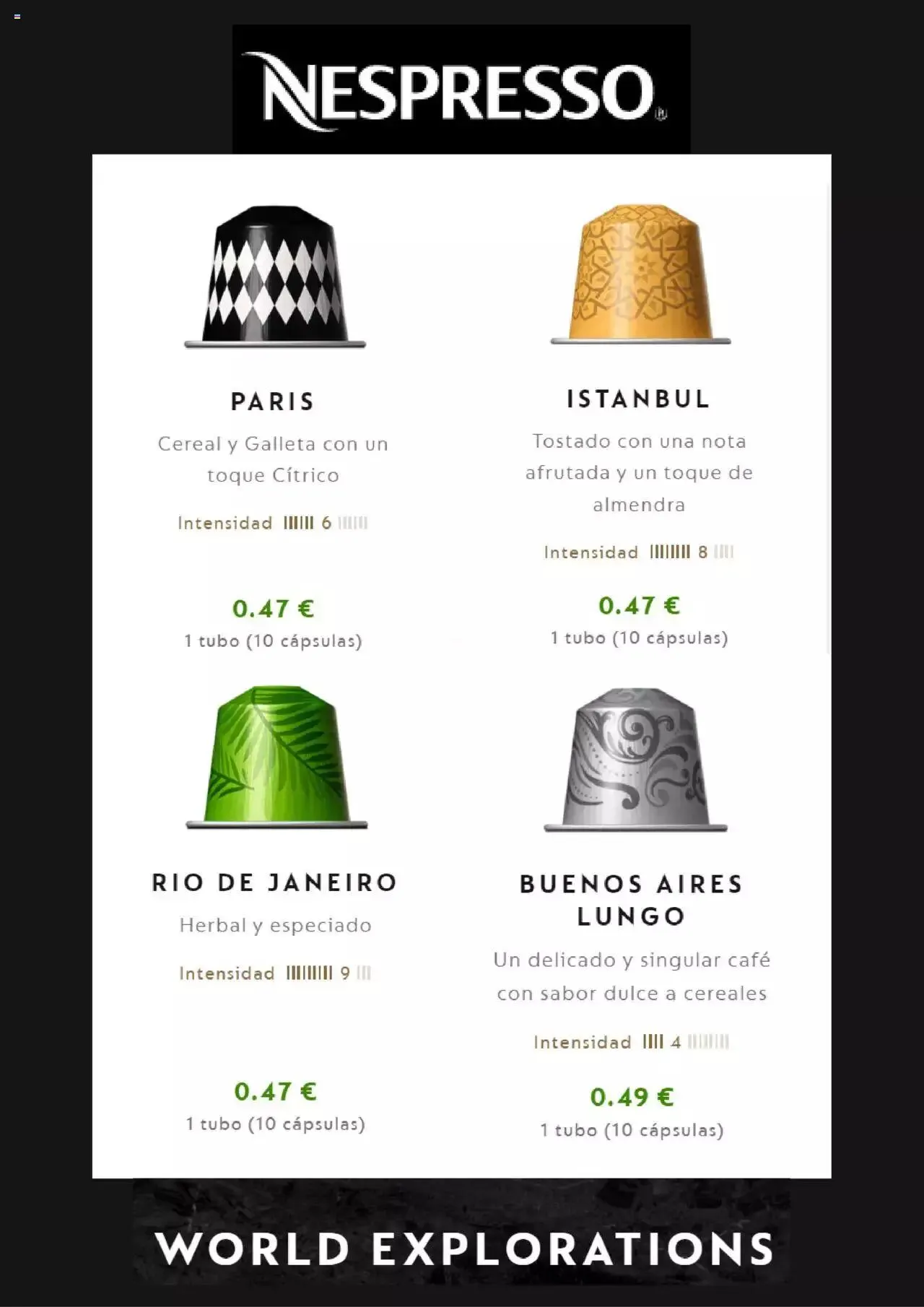 Catálogo de Nespresso ofertas 25 de mayo al 31 de diciembre 2023 - Página 4