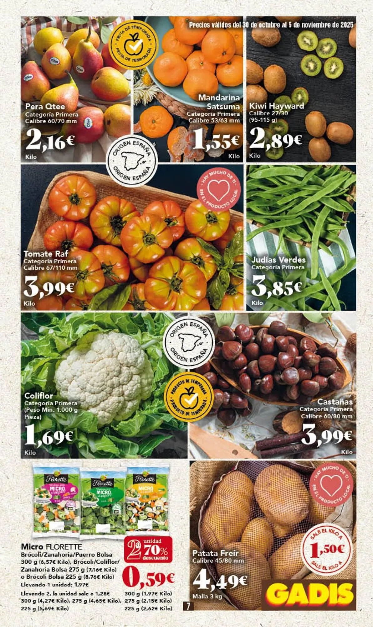 Catálogo de Folleto Gadis 30 de octubre al 5 de noviembre 2025 - Página 7
