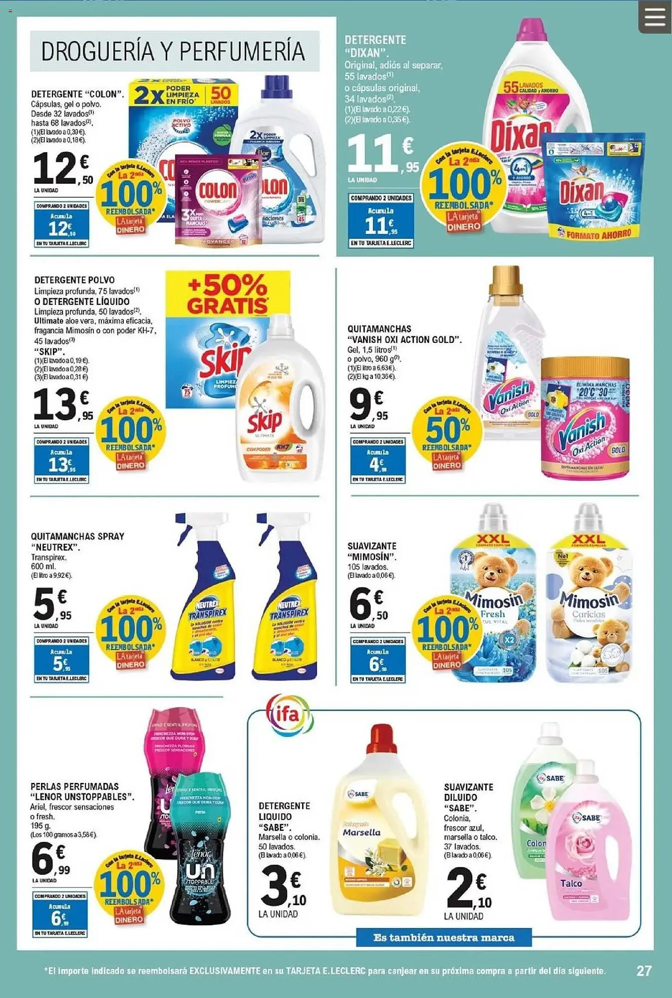 Catálogo de Catálogo E.Leclerc 11 de marzo al 22 de marzo 2026 - Página 27