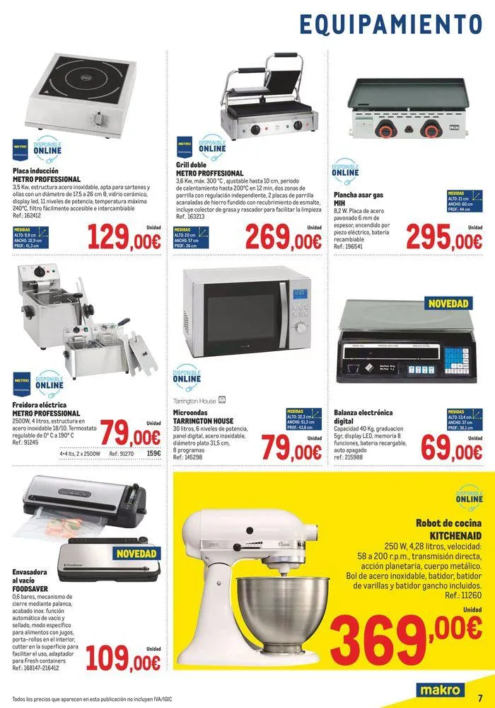 Catálogo de Makro Oferta - Bares & Restaurantes Norte II 6 de mayo al 2 de junio 2024 - Página 7