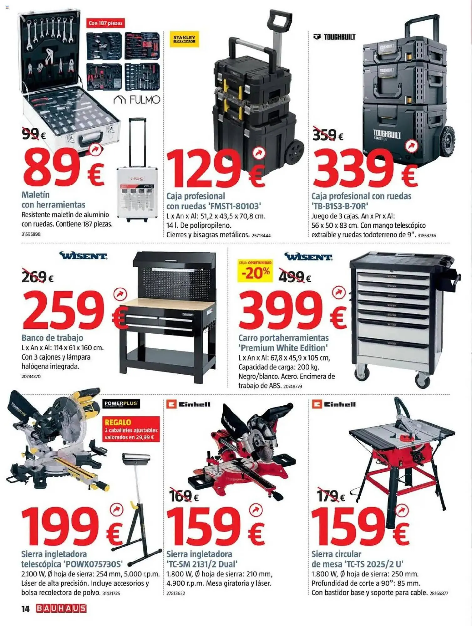 Catálogo de Catálogo Bauhaus 17 de noviembre al 31 de diciembre 2025 - Página 14