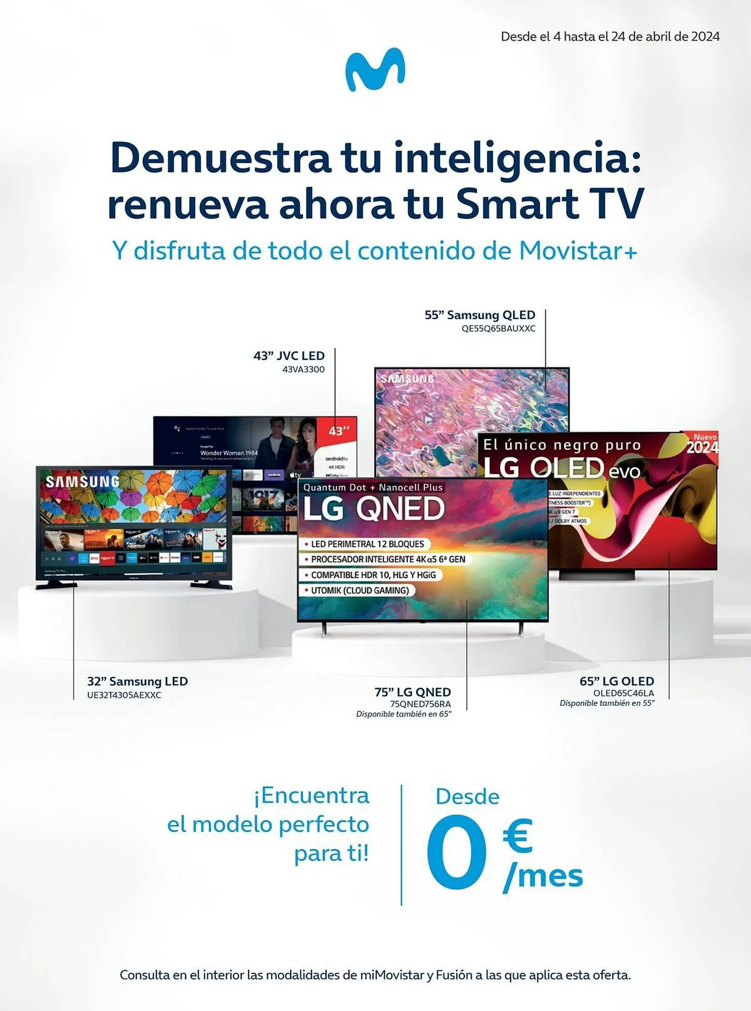 Catálogo de Folleto Movistar 9 de abril al 24 de abril 2024 - Página 1