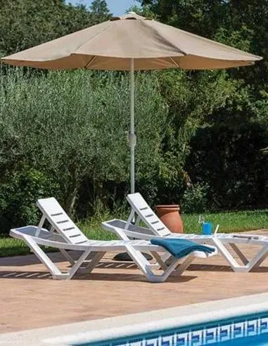 Tumbona Master Blanca Resina Resol