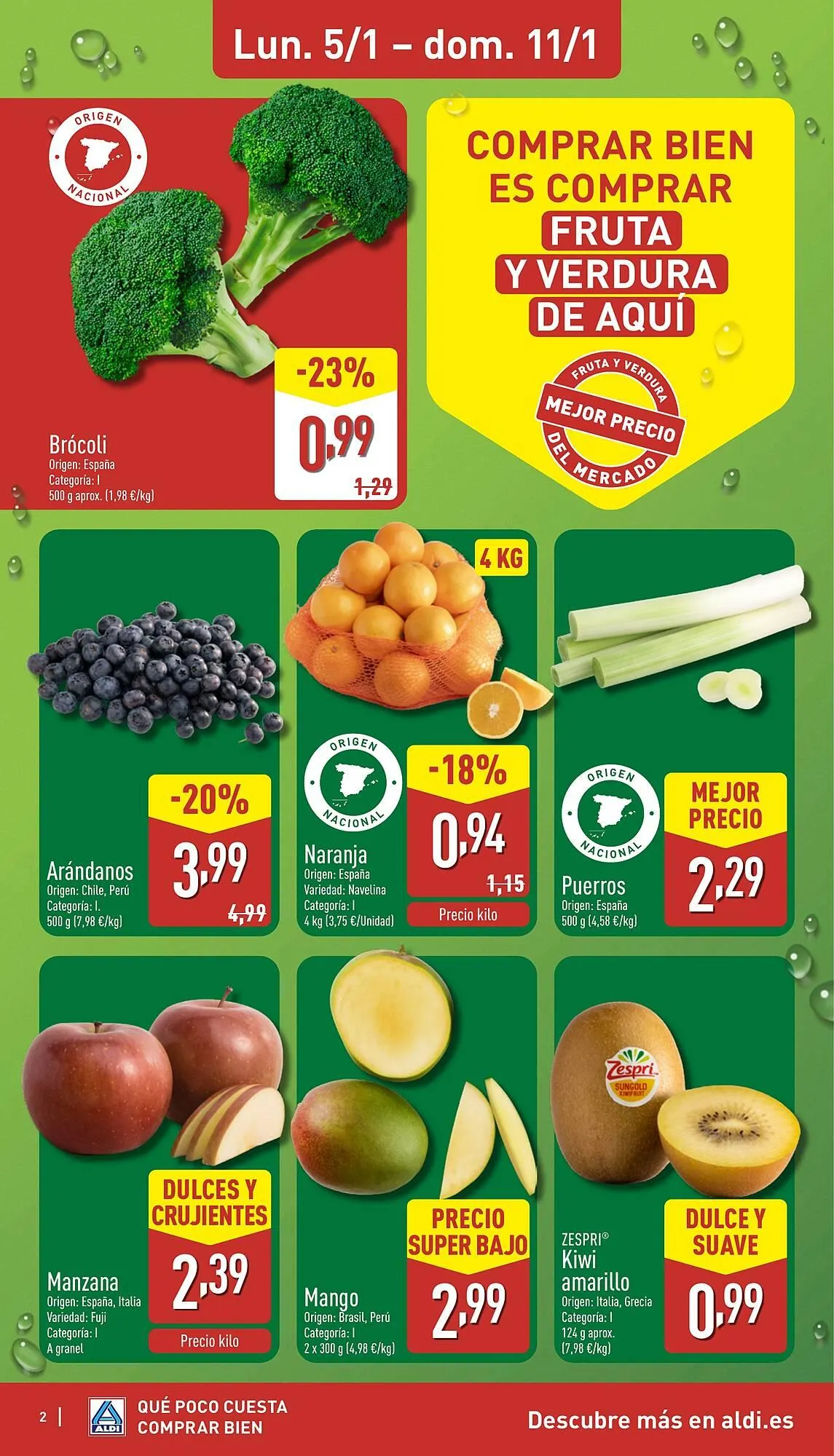 Catálogo de Folleto ALDI 5 de enero al 11 de enero 2026 - Página 2