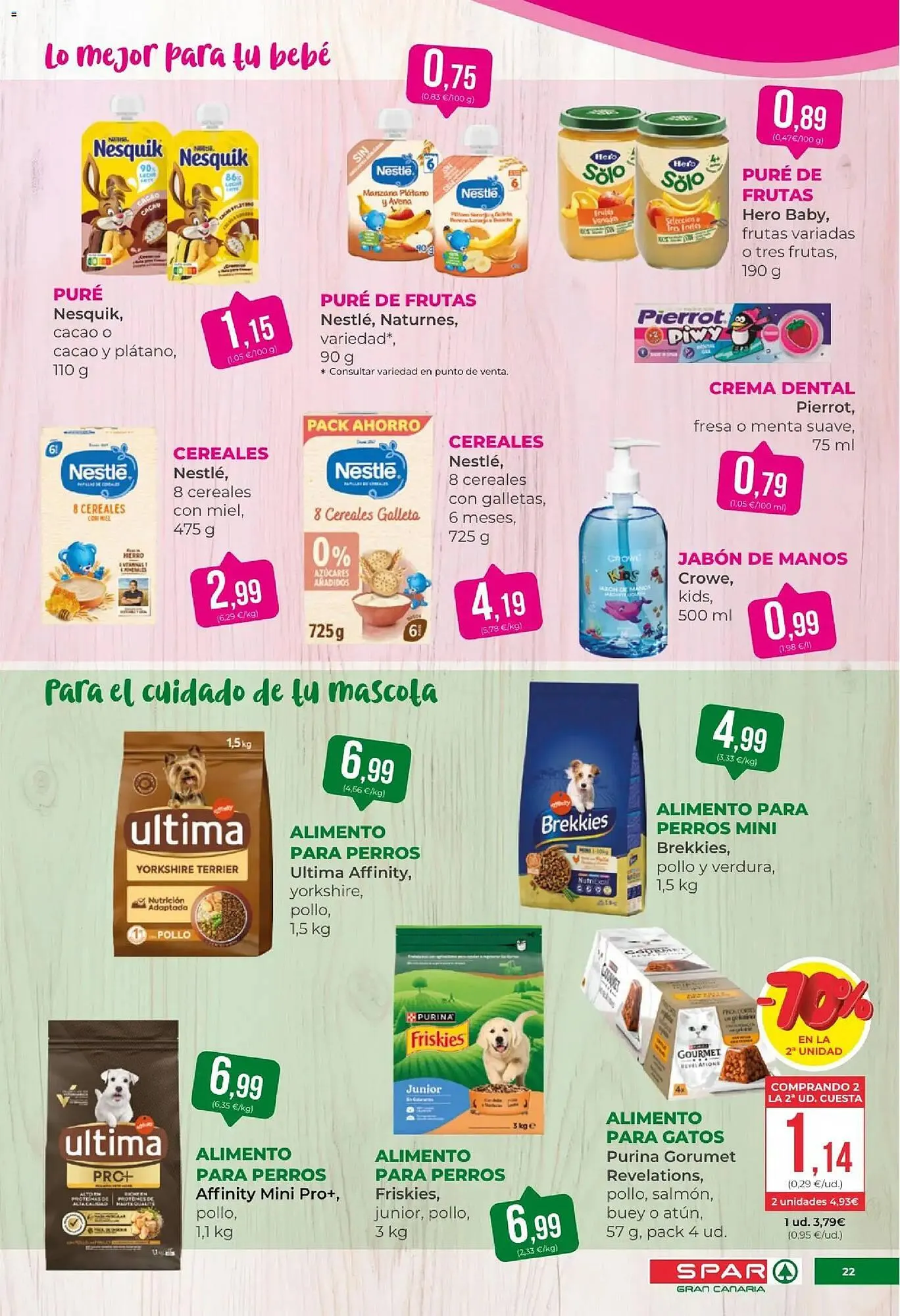 Catálogo de Folleto SPAR 20 de marzo al 30 de marzo 2026 - Página 22