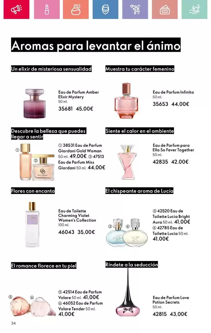 Catálogo de Oriflame Sweden 22 de abril al 10 de mayo 2025 - Página 34