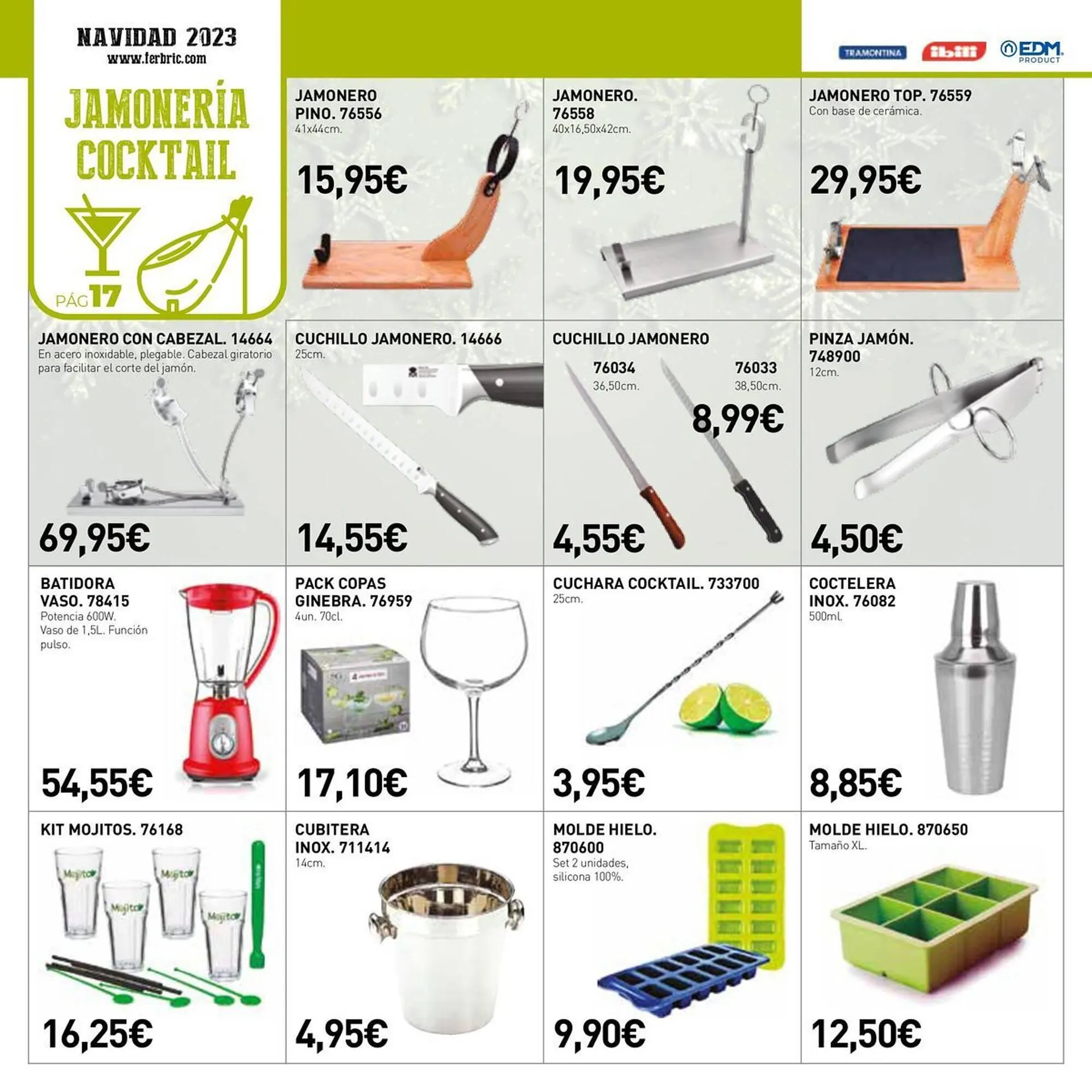 Catálogo de Folleto Ferbric 31 de octubre al 13 de enero 2024 - Página 17
