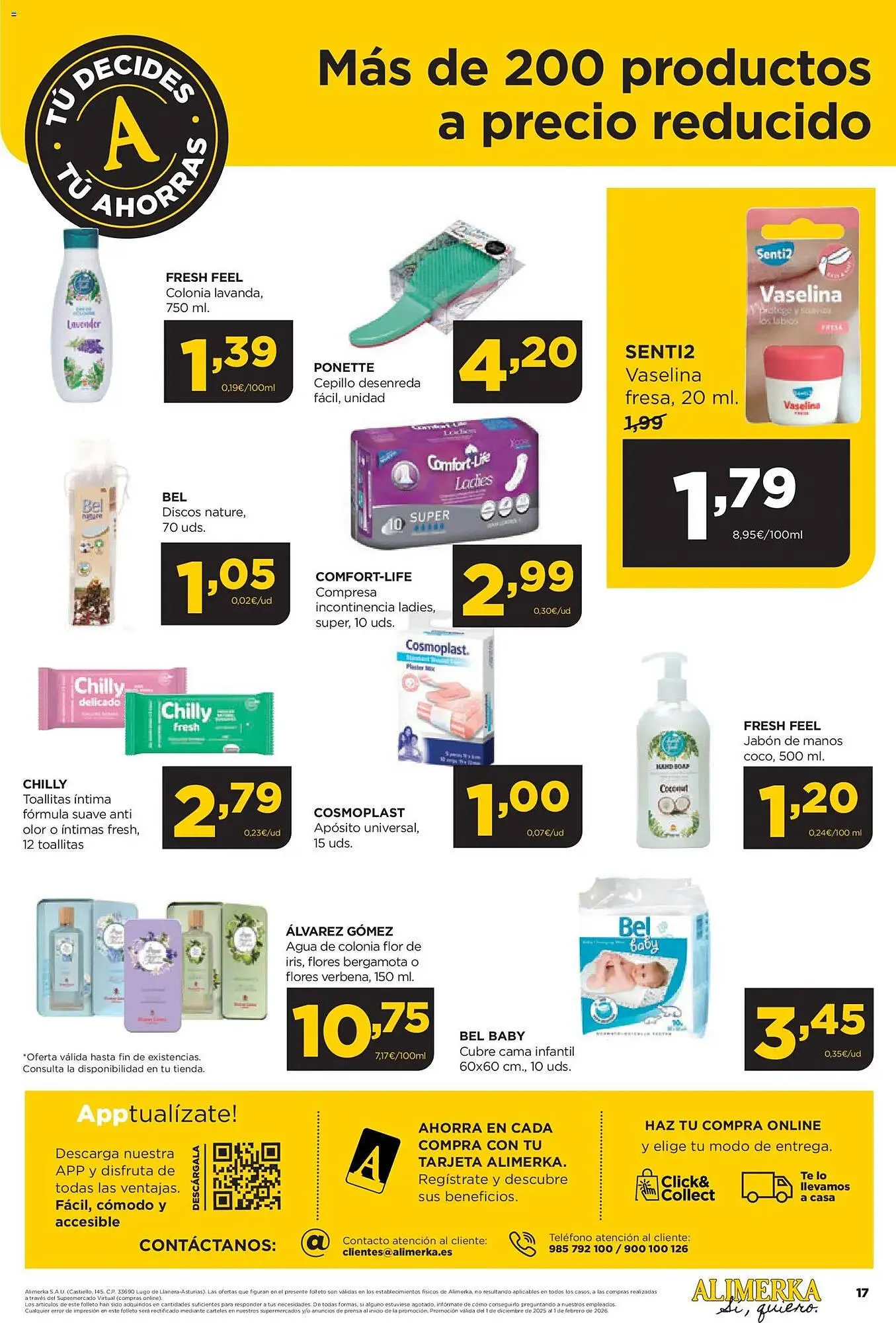 Catálogo de Folleto Alimerka 1 de diciembre al 1 de febrero 2026 - Página 17