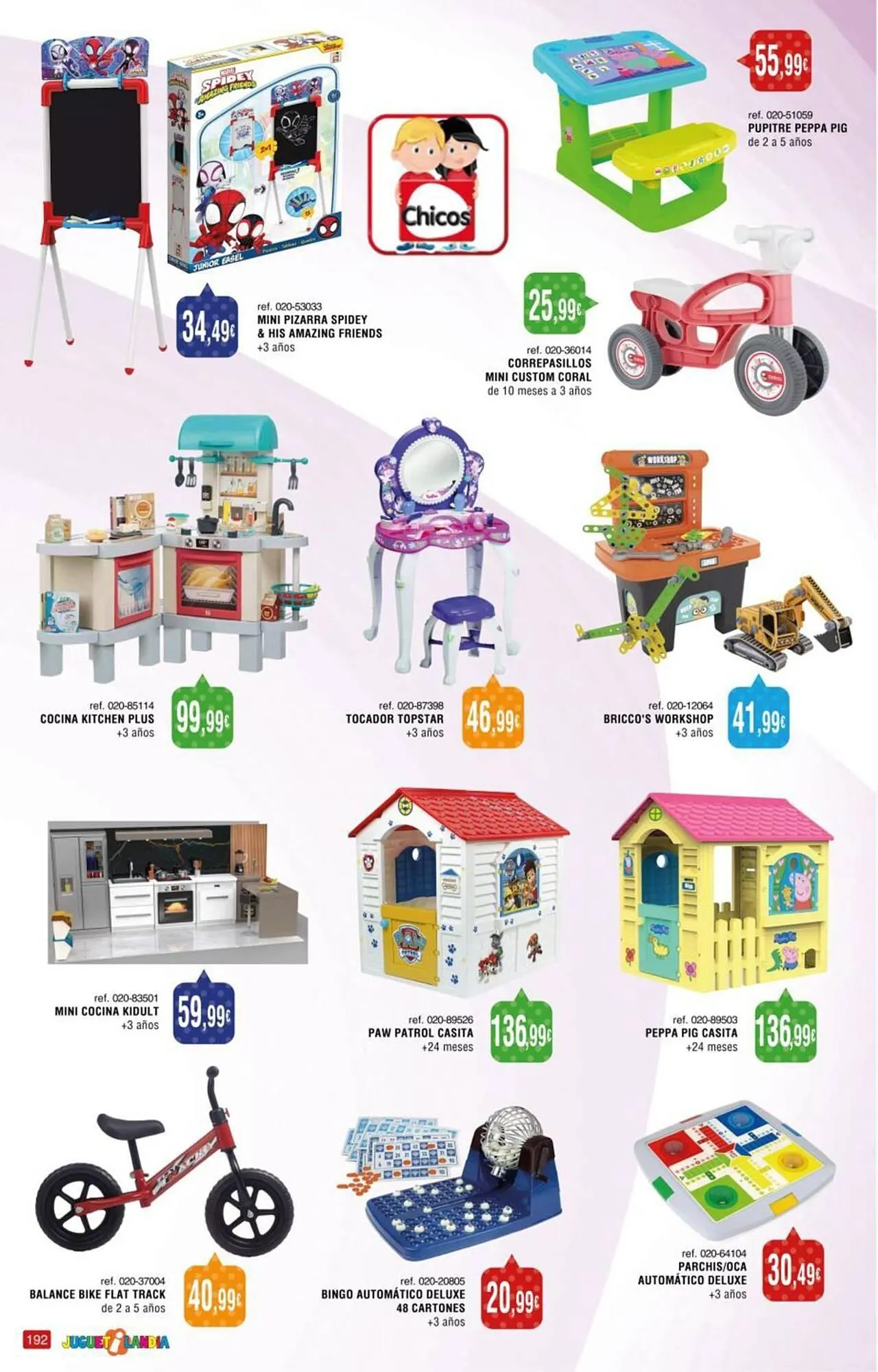 Catálogo de Catálogo Juguetilandia 5 de diciembre al 15 de diciembre 2025 - Página 192