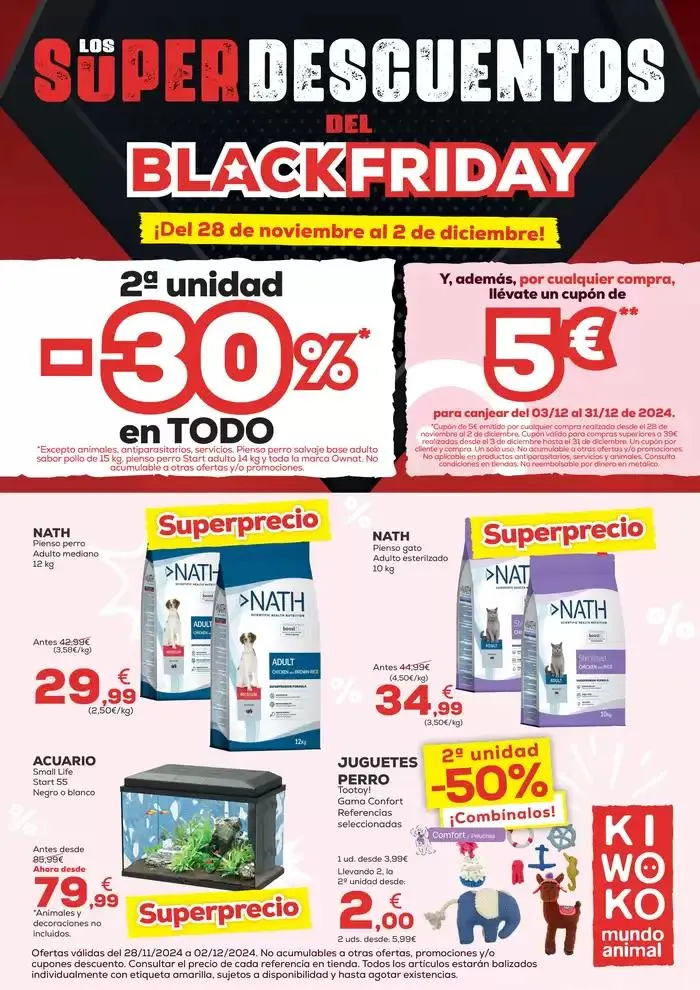 Catálogo de Los Super descuentos del Black Friday 28 de noviembre al 2 de diciembre 2024 - Página 1