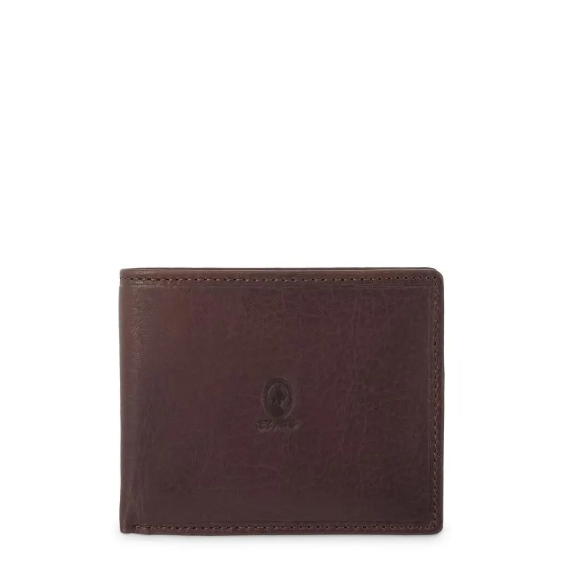 Cartera hombre en piel vacuno color marrón - Durango