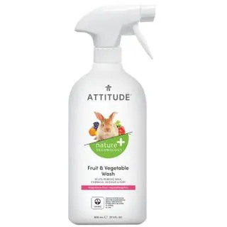 Limpiador y desinfectante para fruta y verdura Attitude 800 ml