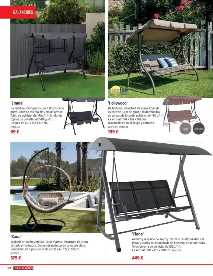 Catálogo de Bauhaus Verano 1 de junio al 31 de agosto 2025 - Página 92