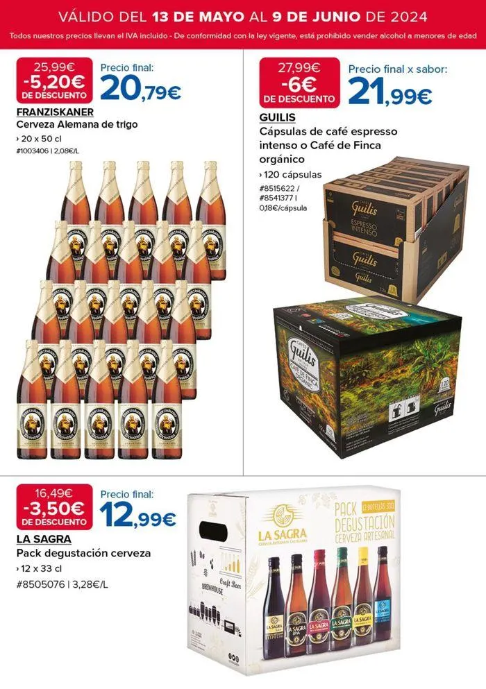 Catálogo de Catálogo Precios y Promos 14 de mayo al 9 de junio 2024 - Página 23