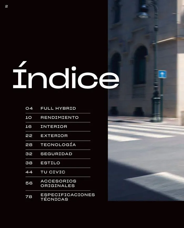 Catálogo de Honda Civic-Hybrid 30 de agosto al 31 de diciembre 2024 - Página 2