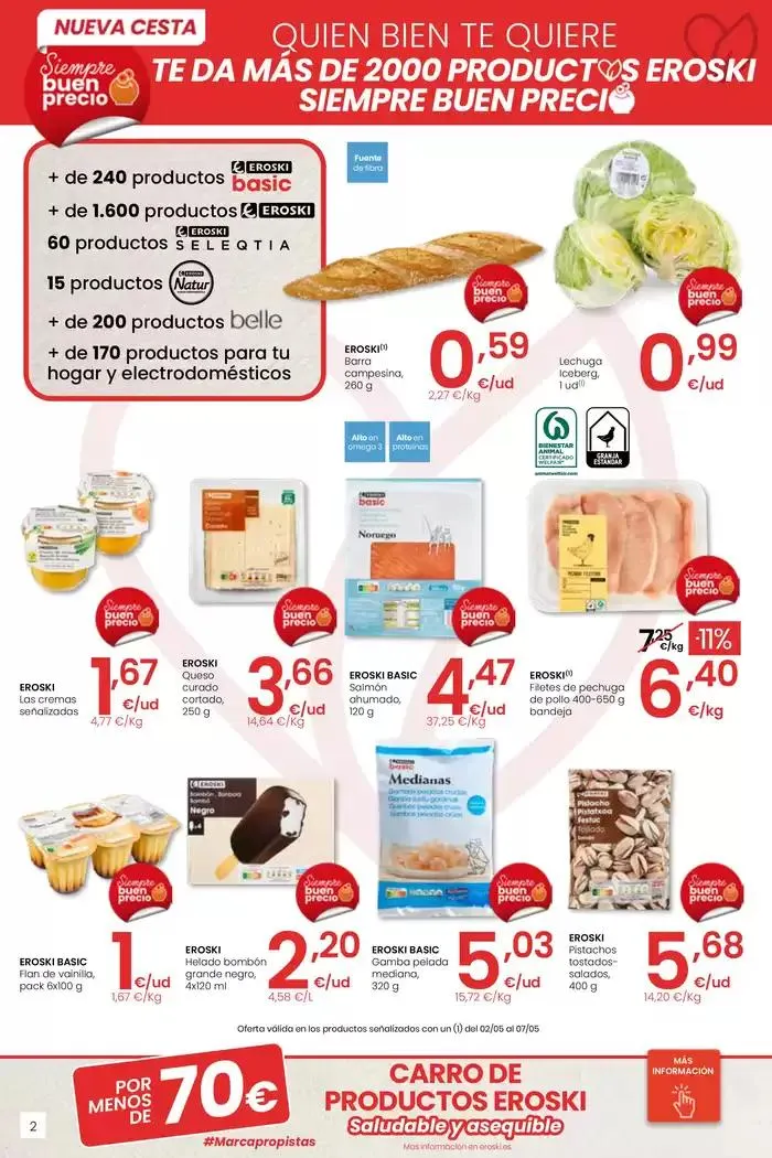 Catálogo de SUMA AHORRO HIPERMERCADOS EROSKI 2 de mayo al 13 de mayo 2025 - Página 2