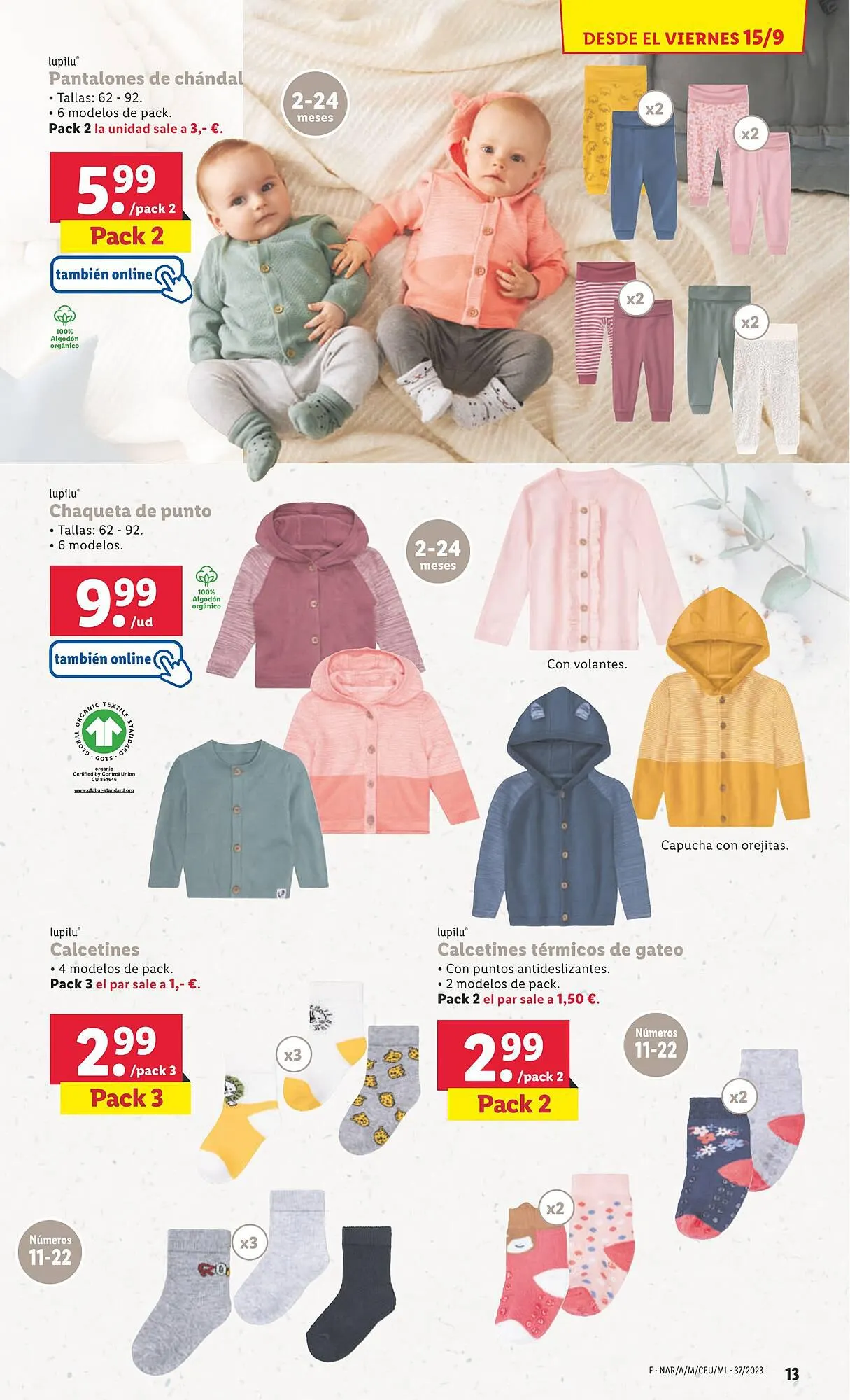 Catálogo de Folleto Lidl 11 de septiembre al 17 de septiembre 2023 - Página 13